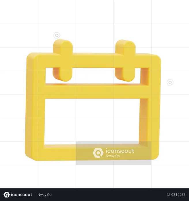 Calendar  3D Icon