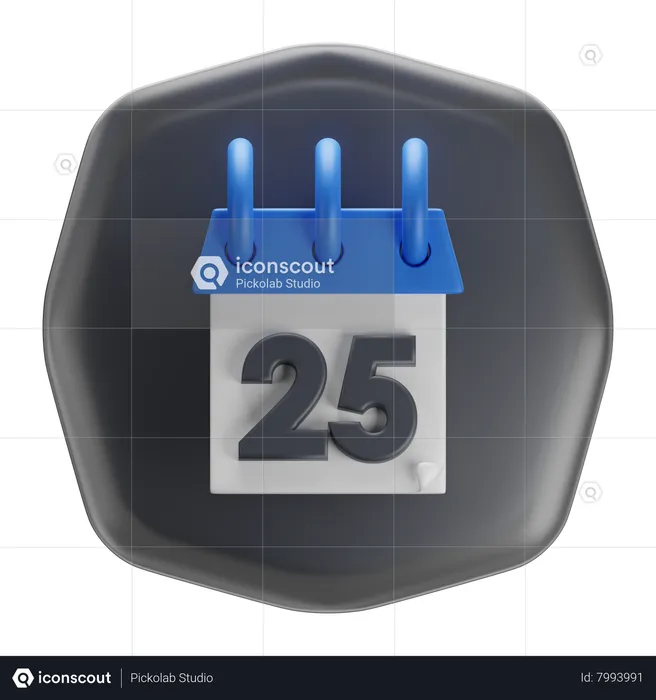 Calendar  3D Icon