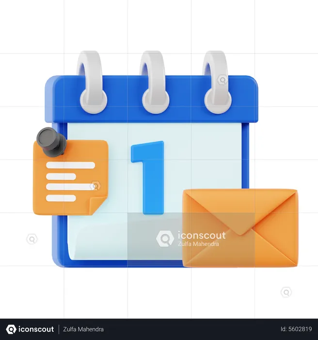 Calendar  3D Icon