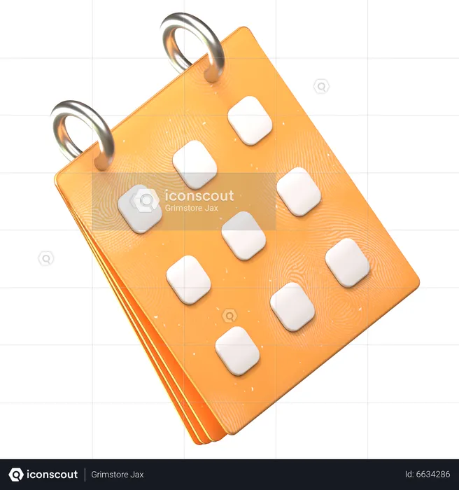 Calendar  3D Icon