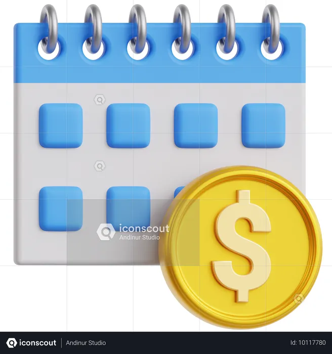 Calendar  3D Icon