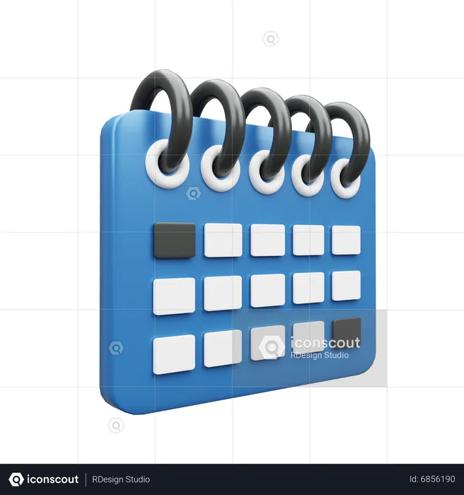 Calendar  3D Icon