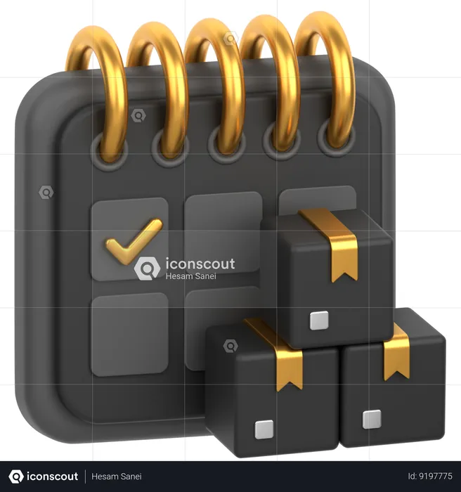 Calendar  3D Icon