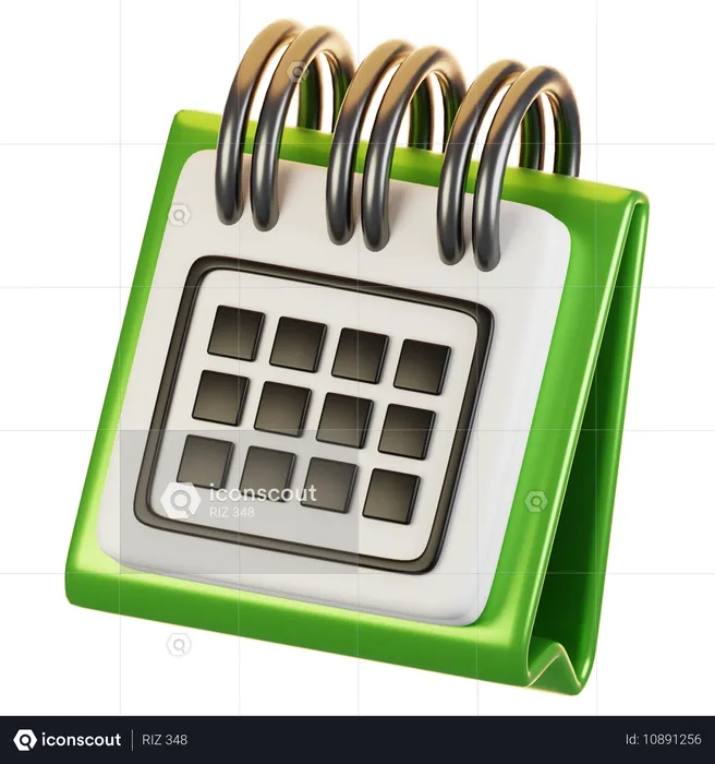 Calendar  3D Icon