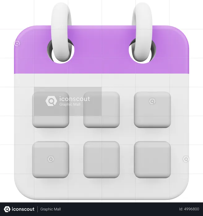 Calendar  3D Icon