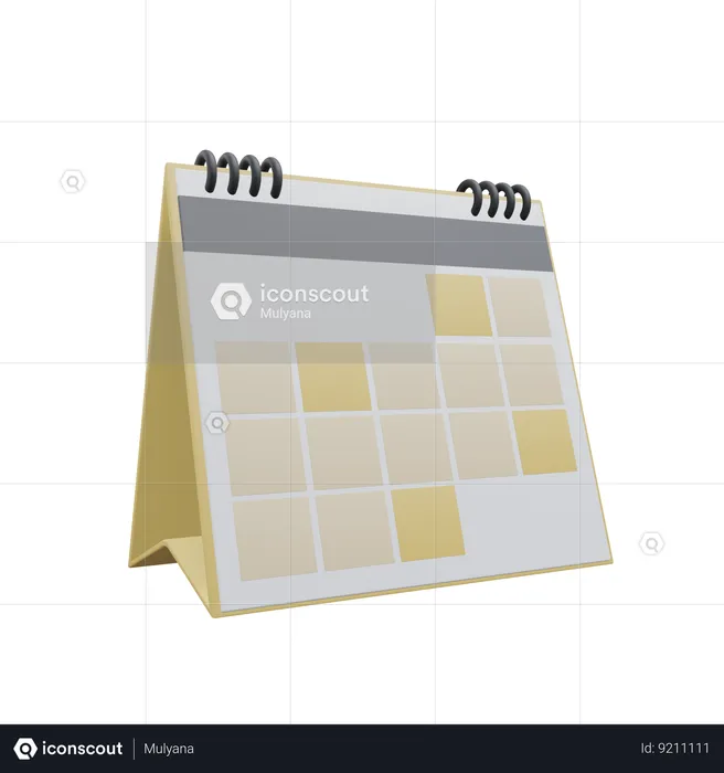 Calendar  3D Icon