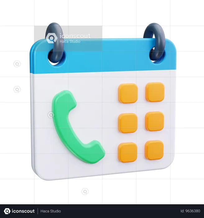 Calendar  3D Icon