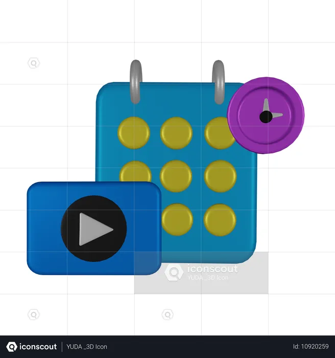 Calendar  3D Icon