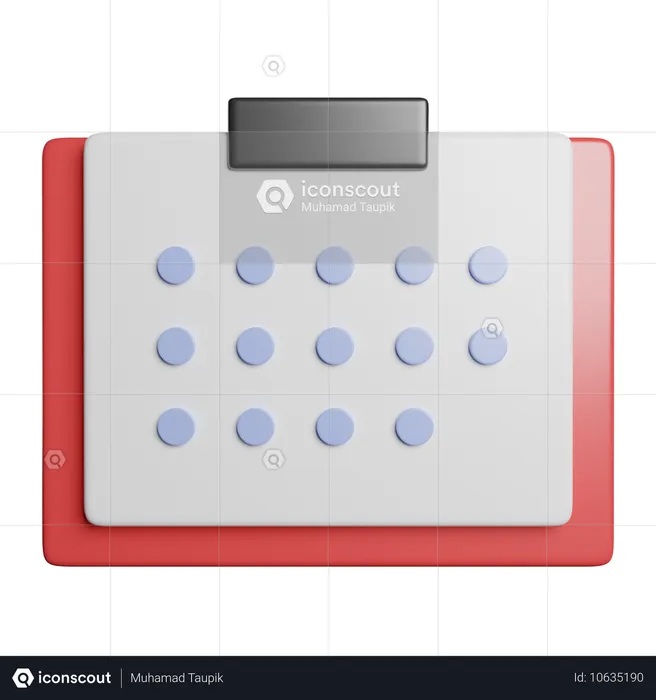 Calendar  3D Icon