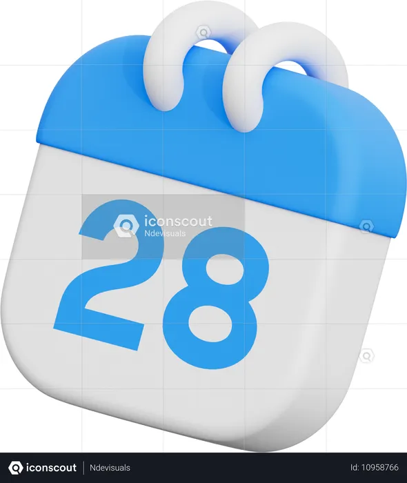 Calendar  3D Icon