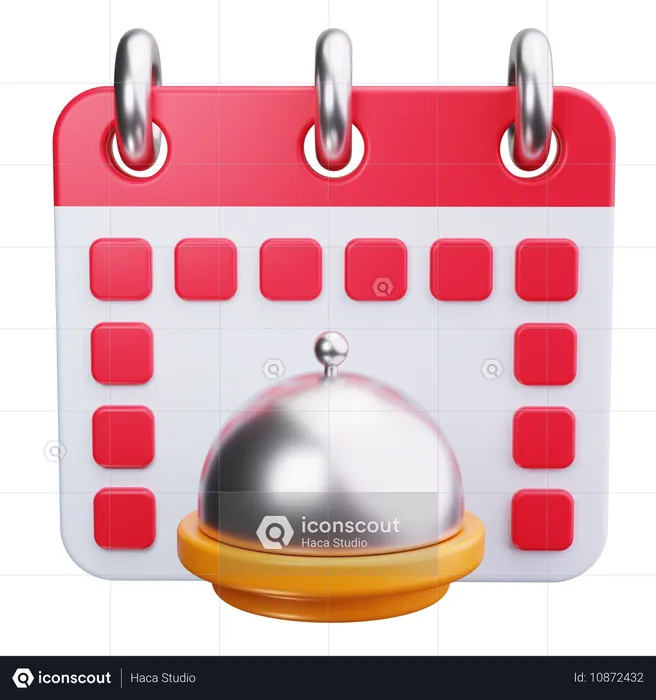 Calendar  3D Icon