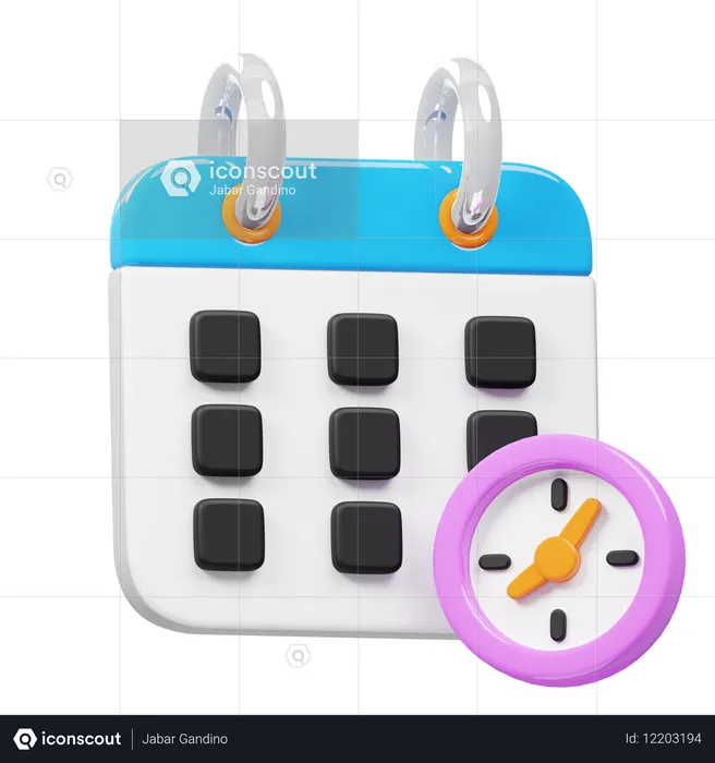 Calendar  3D Icon