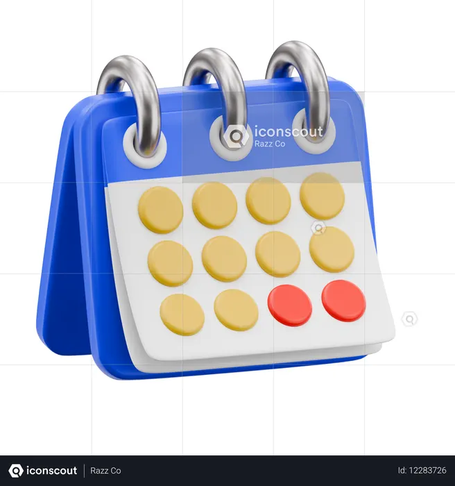 Calendar  3D Icon