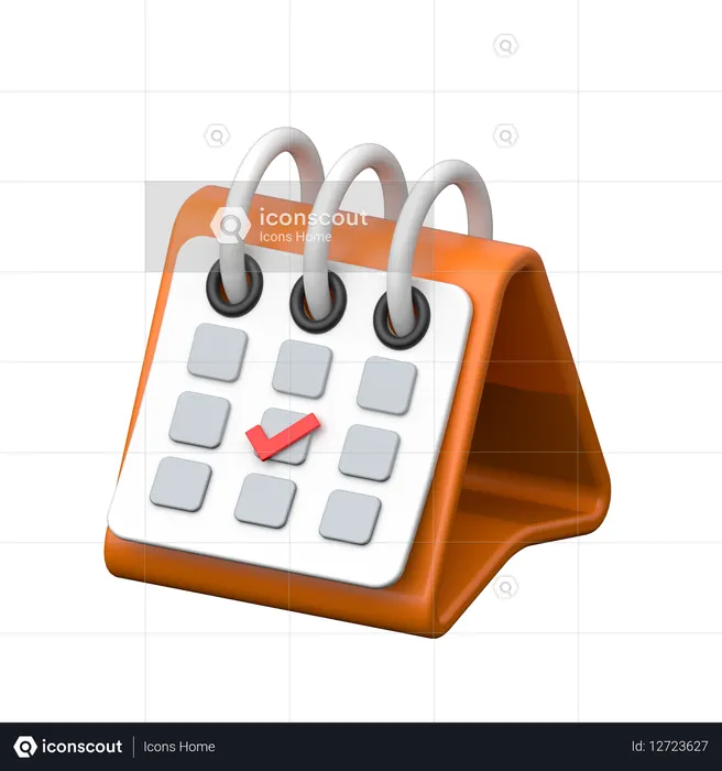 Calendar  3D Icon