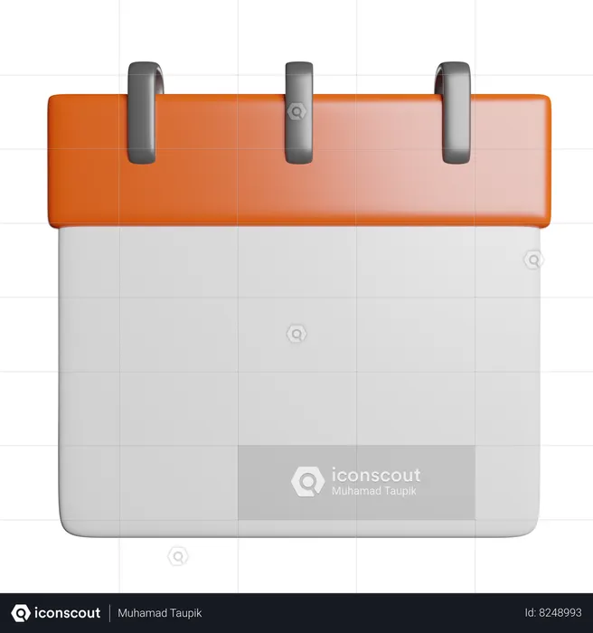 Calendar  3D Icon