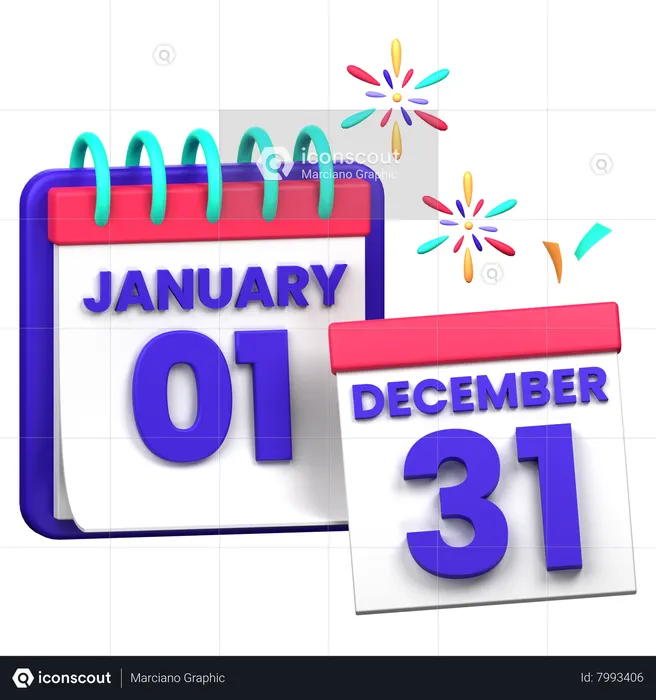 Calendar Change  3D Icon