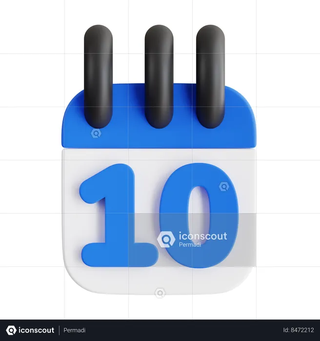 Calendario  3D Icon