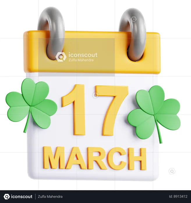 Calendario  3D Icon