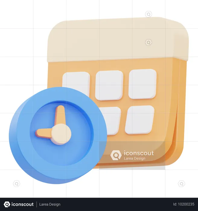 Calendario  3D Icon