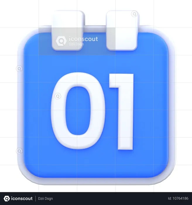 Calendario  3D Icon