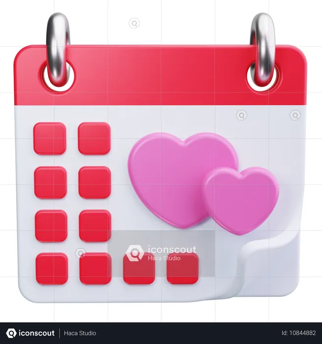 Calendario  3D Icon