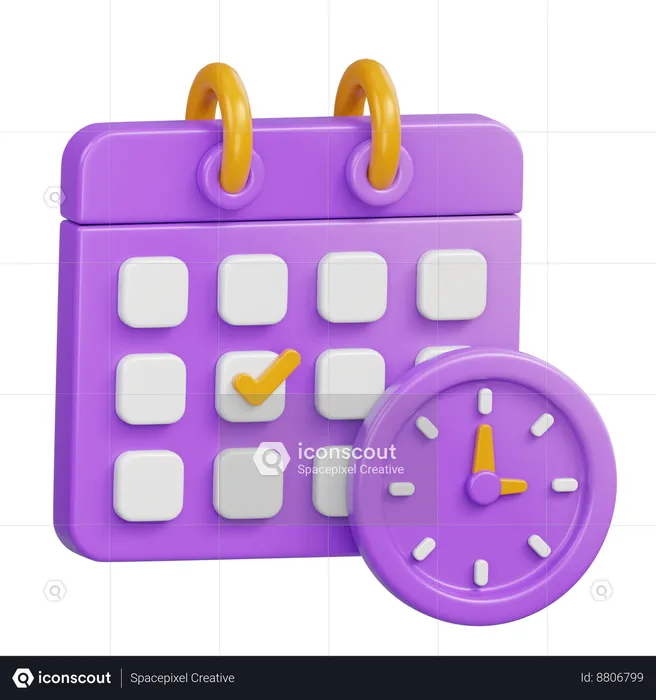 Cita del calendario  3D Icon