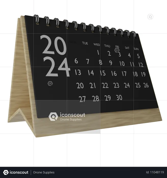 Calendario de negocios  3D Icon