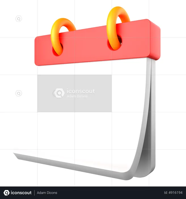 Calendars  3D Icon