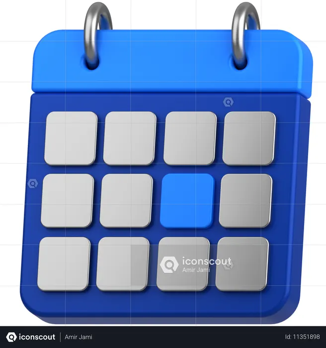 Calender  3D Icon