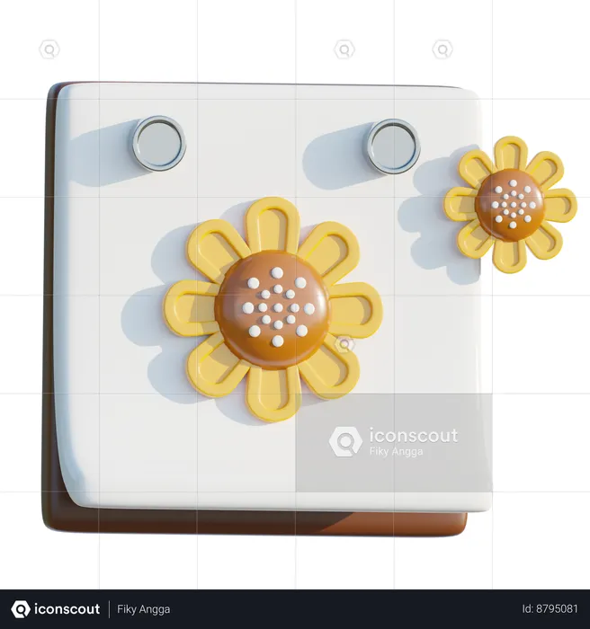 Calendrier  3D Icon