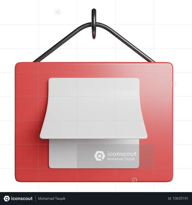 Calendrier  3D Icon