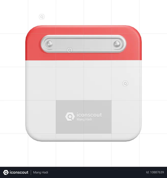 Calendrier  3D Icon