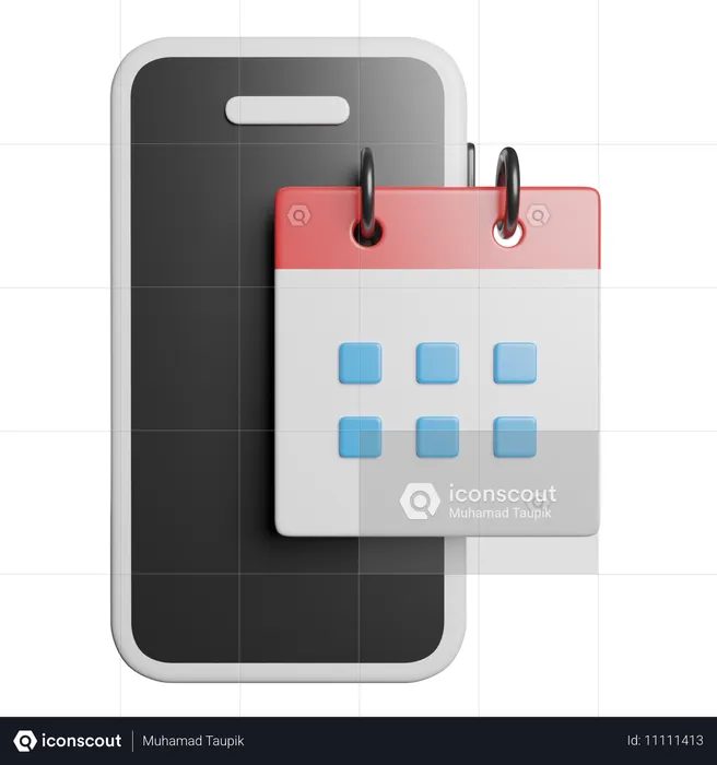 Calendrier  3D Icon