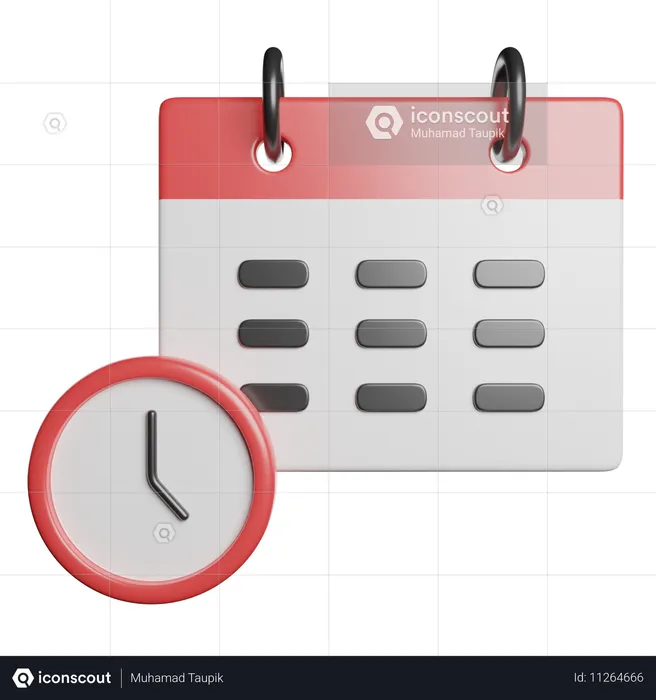 Calendrier  3D Icon