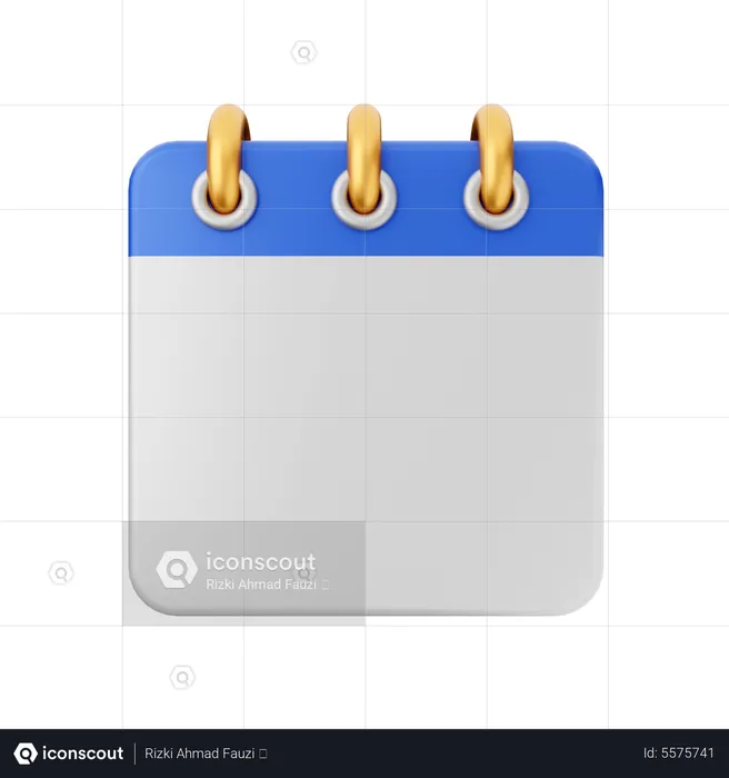 Calendrier  3D Icon