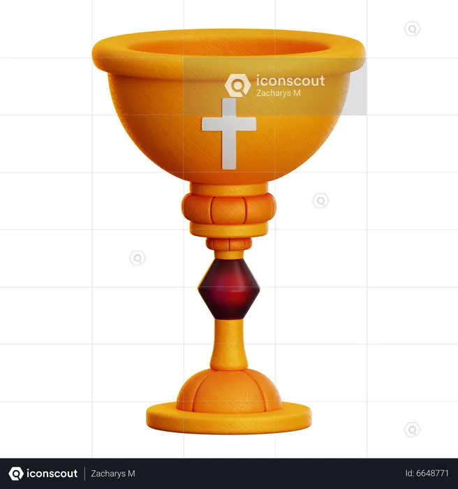 Calice sacré  3D Icon