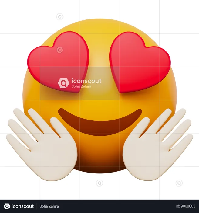 Câlin emoji Emoji 3D Icon