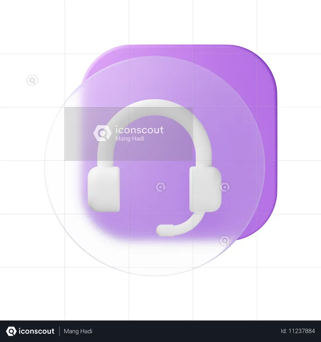 Call Center  3D Icon