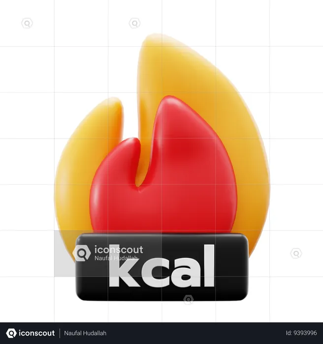 Calorie Burn  3D Icon
