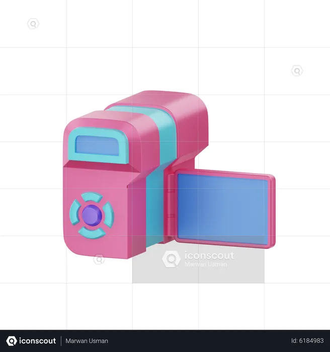 Caméra pratique  3D Icon