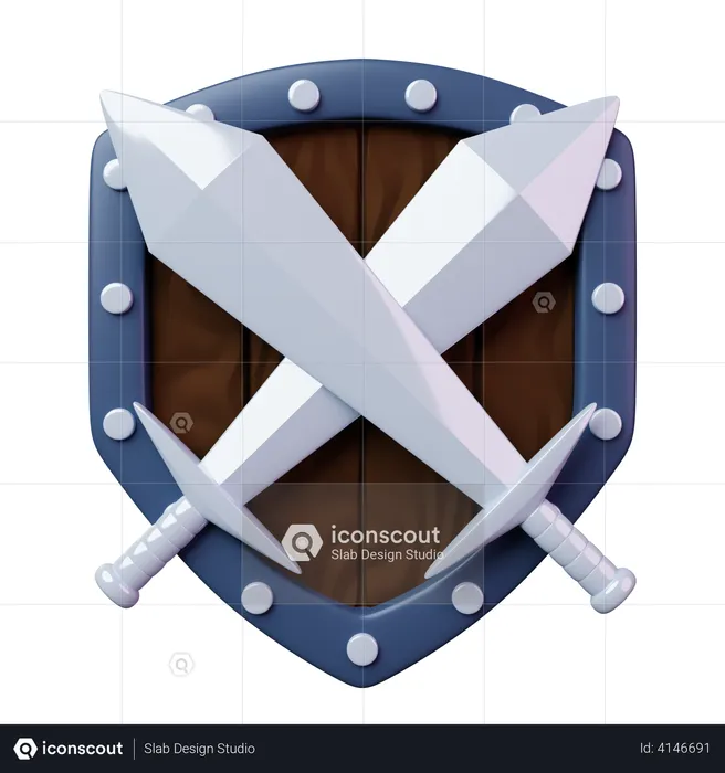 Nível prata  3D Icon