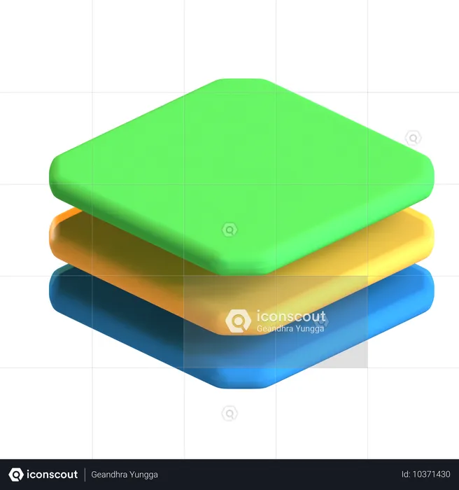 Camadas  3D Icon