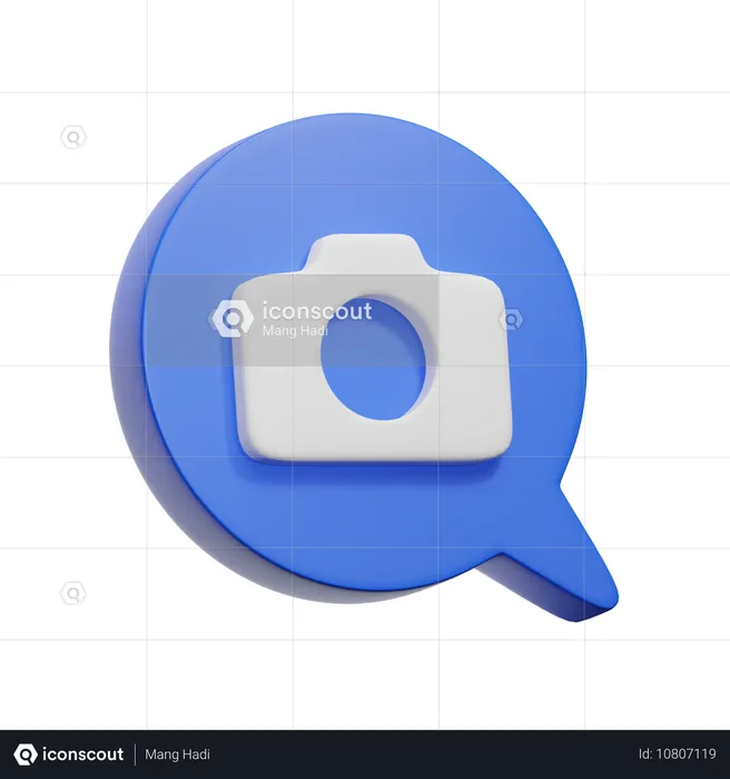 Cámara  3D Icon