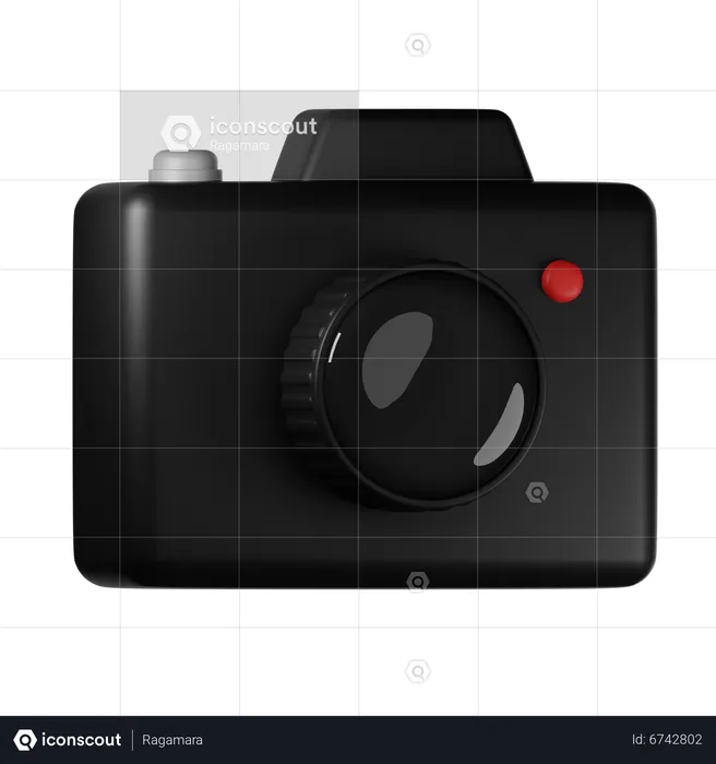 Fotografía de cámara  3D Icon