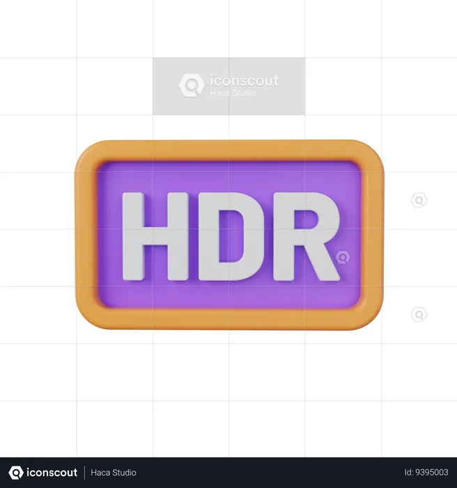 Camara hdr  3D Icon