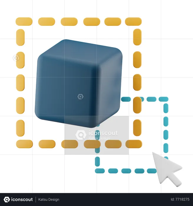 Herramienta de cambio de tamaño  3D Icon