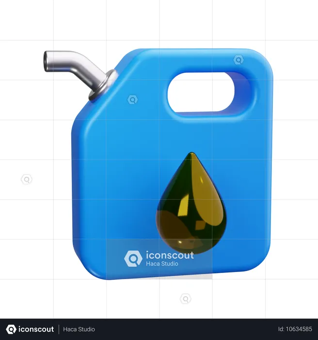 Cambio de aceite  3D Icon