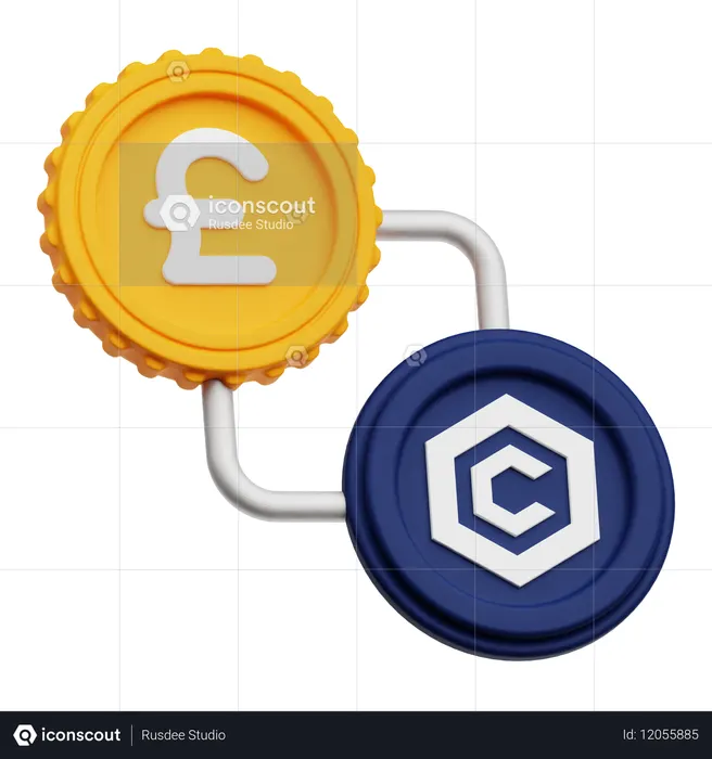 Cambio de libra  3D Icon
