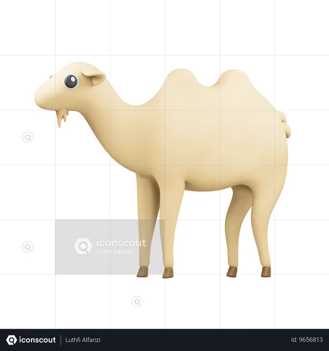 Camel  3D Icon