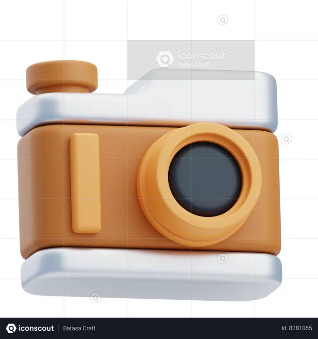 Câmera  3D Icon